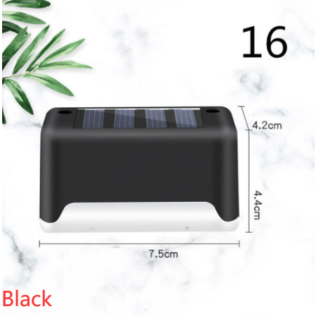 Outdoor Solar Lights for Deck Fence and Pathway with Compact Step Design and Waterproof Mount - Image 11