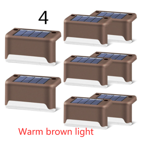 Outdoor Solar Lights for Deck Fence and Pathway with Compact Step Design and Waterproof Mount - Image 14
