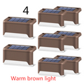 Outdoor Solar Lights for Deck Fence and Pathway with Compact Step Design and Waterproof Mount - Image 14