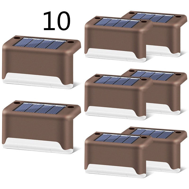 Outdoor Solar Lights for Deck Fence and Pathway with Compact Step Design and Waterproof Mount - Image 16