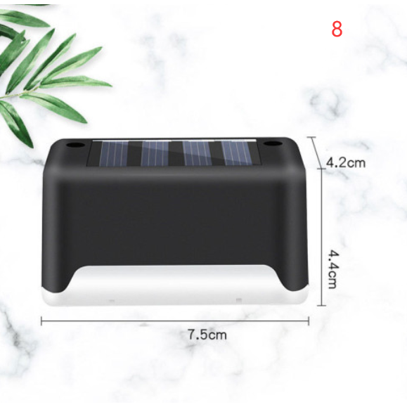 Outdoor Solar Lights for Deck Fence and Pathway with Compact Step Design and Waterproof Mount - Image 17