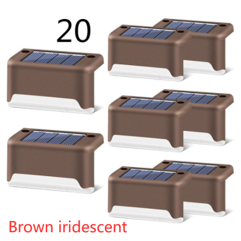 Outdoor Solar Lights for Deck Fence and Pathway with Compact Step Design and Waterproof Mount - Image 24