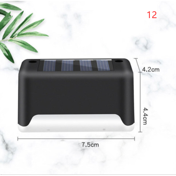 Outdoor Solar Lights for Deck Fence and Pathway with Compact Step Design and Waterproof Mount - Image 25