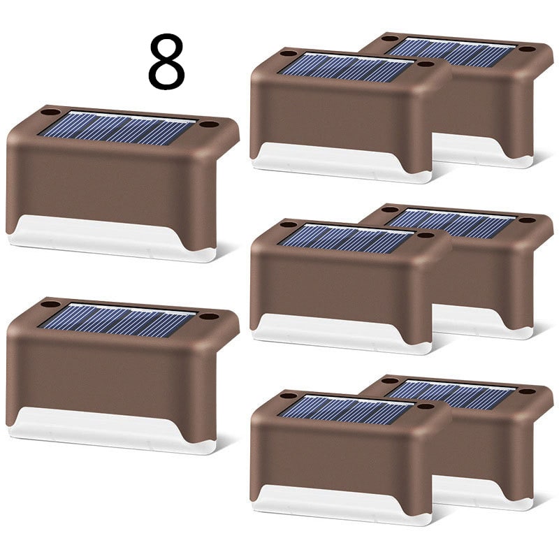 Outdoor Solar Lights for Deck Fence and Pathway with Compact Step Design and Waterproof Mount - Image 33