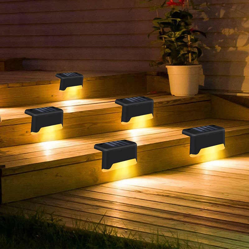 Outdoor Solar Lights for Deck Fence and Pathway with Compact Step Design and Waterproof Mount - Image 35