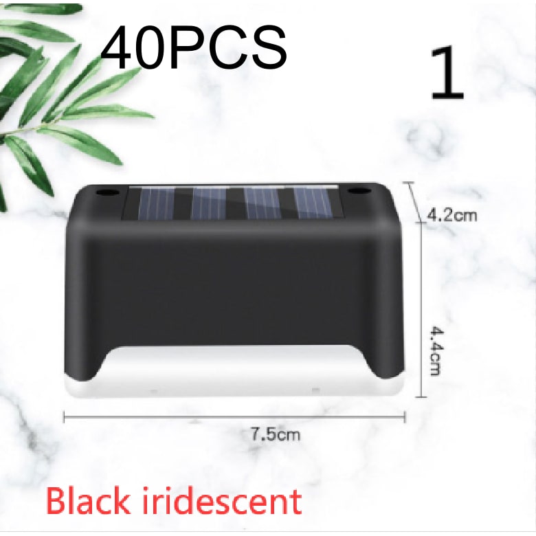 Outdoor Solar Lights for Deck Fence and Pathway with Compact Step Design and Waterproof Mount - Image 36
