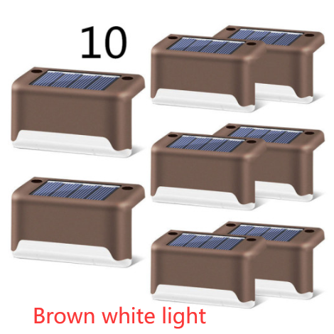 Outdoor Solar Lights for Deck Fence and Pathway with Compact Step Design and Waterproof Mount - Image 37