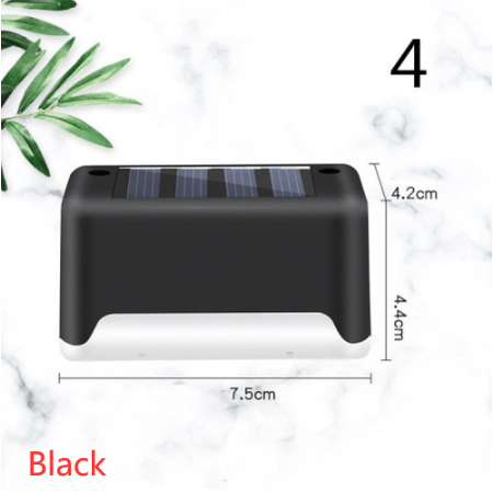 Outdoor Solar Lights for Deck Fence and Pathway with Compact Step Design and Waterproof Mount - Image 42