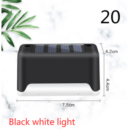 Outdoor Solar Lights for Deck Fence and Pathway with Compact Step Design and Waterproof Mount - Image 44