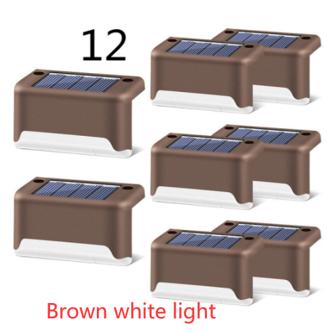 Outdoor Solar Lights for Deck Fence and Pathway with Compact Step Design and Waterproof Mount - Image 46