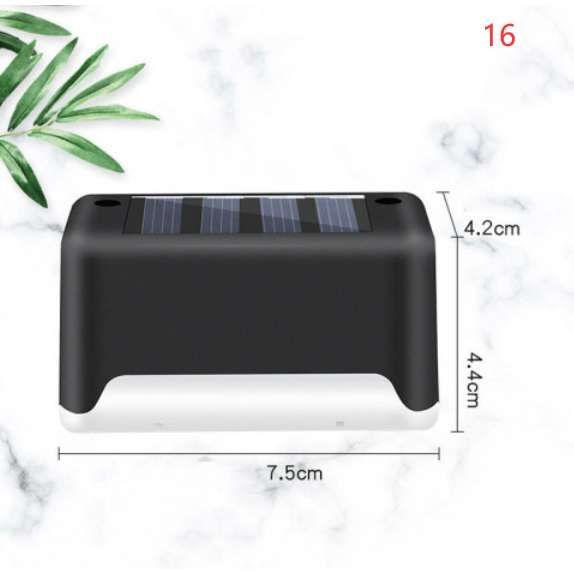 Outdoor Solar Lights for Deck Fence and Pathway with Compact Step Design and Waterproof Mount - Image 47