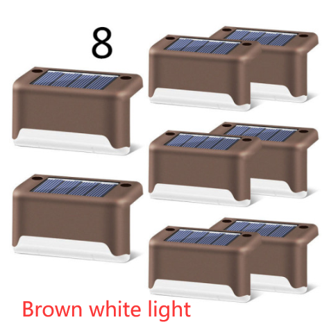 Outdoor Solar Lights for Deck Fence and Pathway with Compact Step Design and Waterproof Mount - Image 48