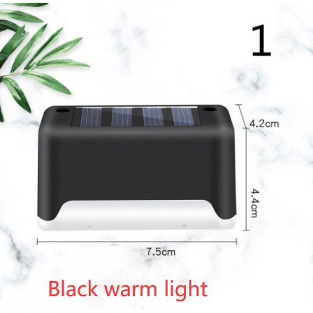 Outdoor Solar Lights for Deck Fence and Pathway with Compact Step Design and Waterproof Mount - Image 9