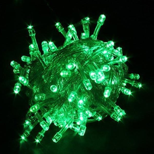 Outdoor Solar String Lights and Fairy with 100 LED Bulbs and Ground Stake for Garden Landscape - Image 5