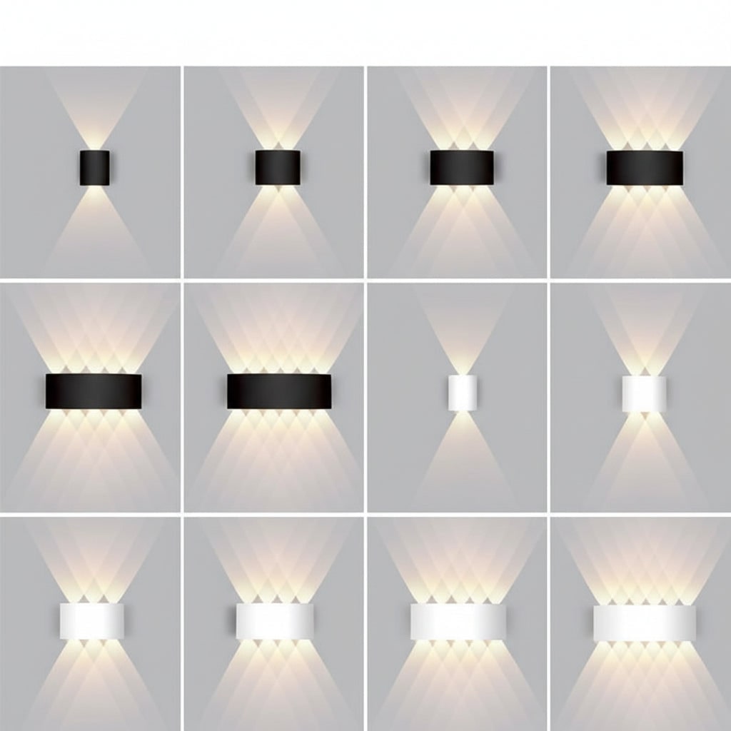 Outdoor Wall Light Energy-Efficient Outdoor Lighting LED Outdoor - Image 2