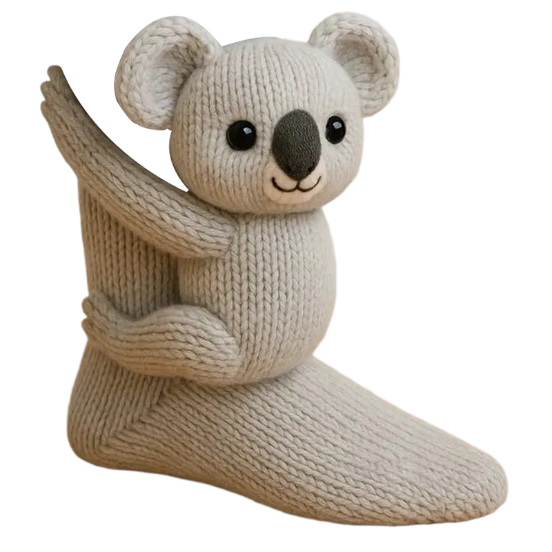 Owl Socks Animal Dress in for Cat Paw Fun Mens - Image 4