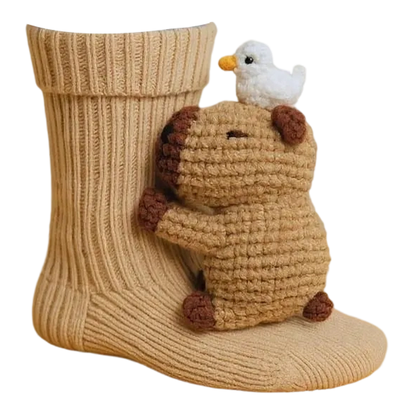 Owl Socks Animal Dress in for Cat Paw Fun Mens - Image 5