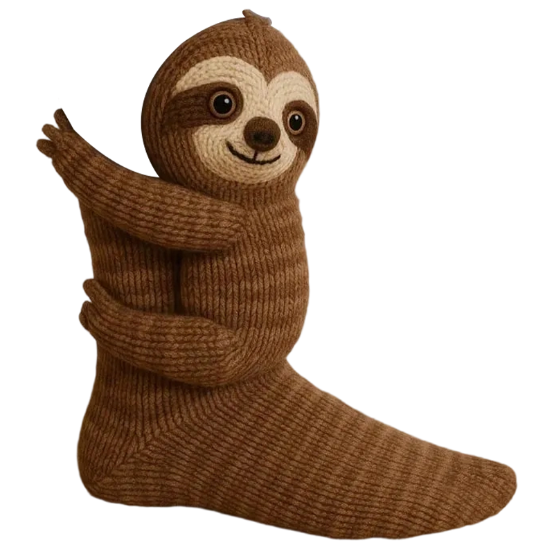 Owl Socks Animal Dress in for Cat Paw Fun Mens - Image 8