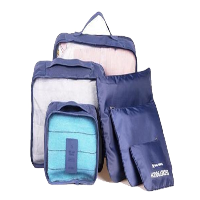 Packing Cubes and Compression Bags Travel Organizer Set with Mesh Pouches and Zipper Closures - Image 8