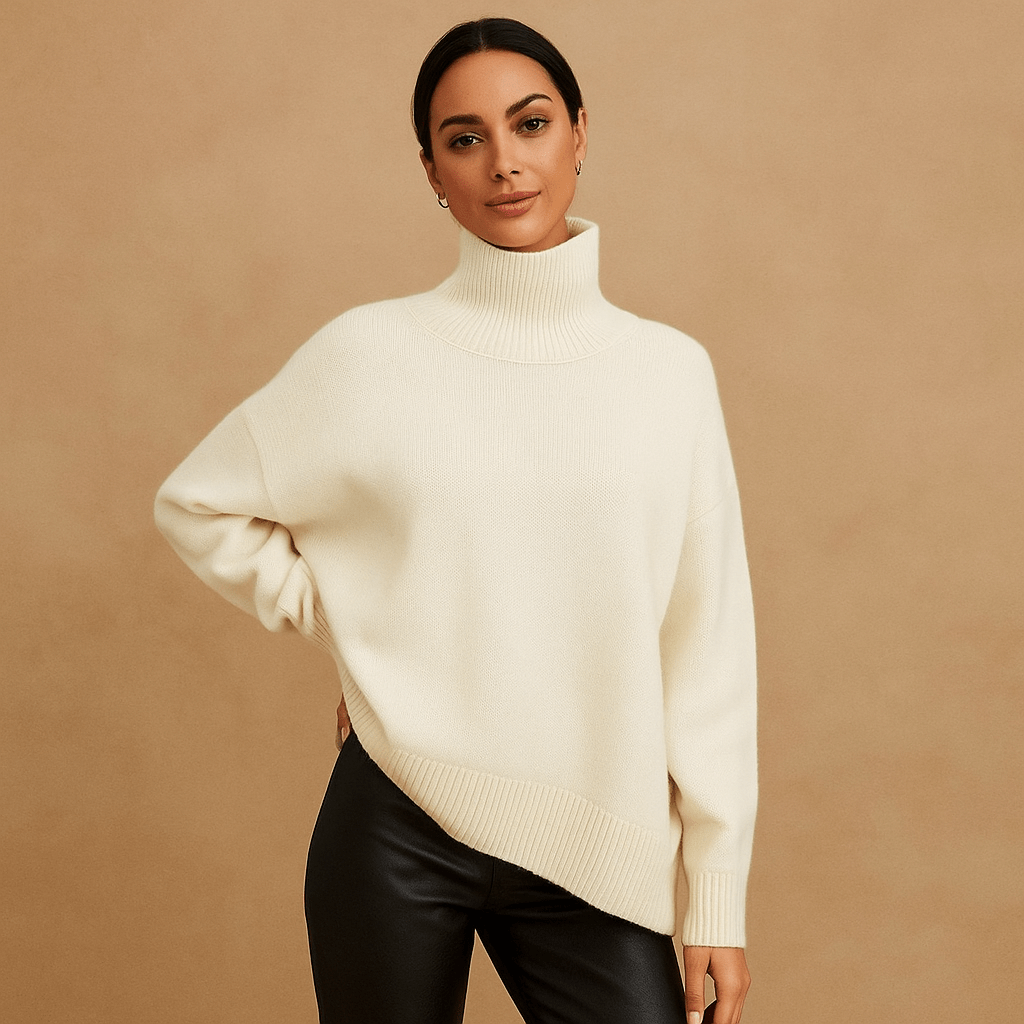 Women's Basic Jersey - High Collar for Ultimate Comfort and Style