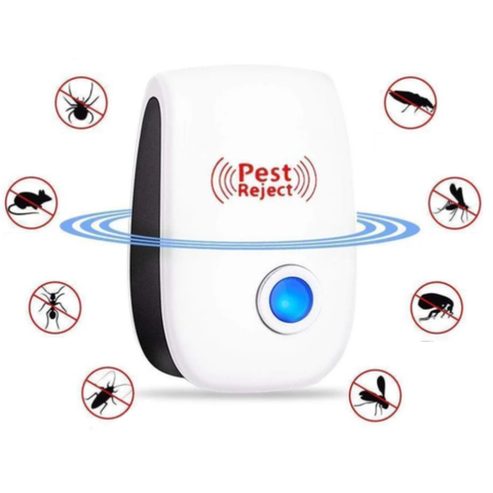 Ultrasonic Pest Repeller for Home and Office – Safe Indoor Device to Deter Insects and Rodents