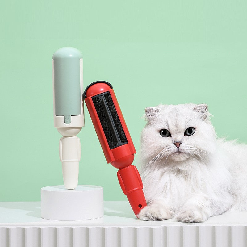 Pet Hair Remover and Removal Tool with Double-Sided Brush and Protective Cover Carpet Rake - Image 4