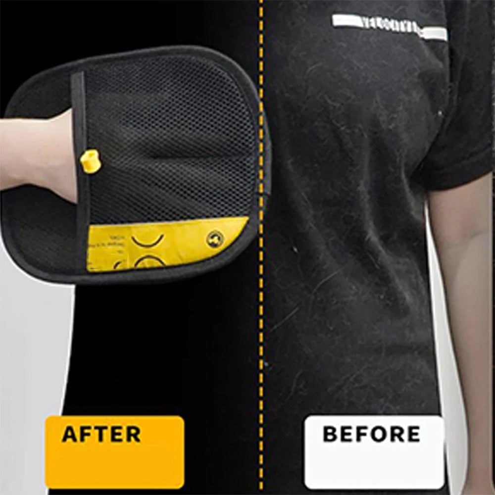 Pet Hair Remover Gloves Dog Grooming Gentle Massage - Image 4