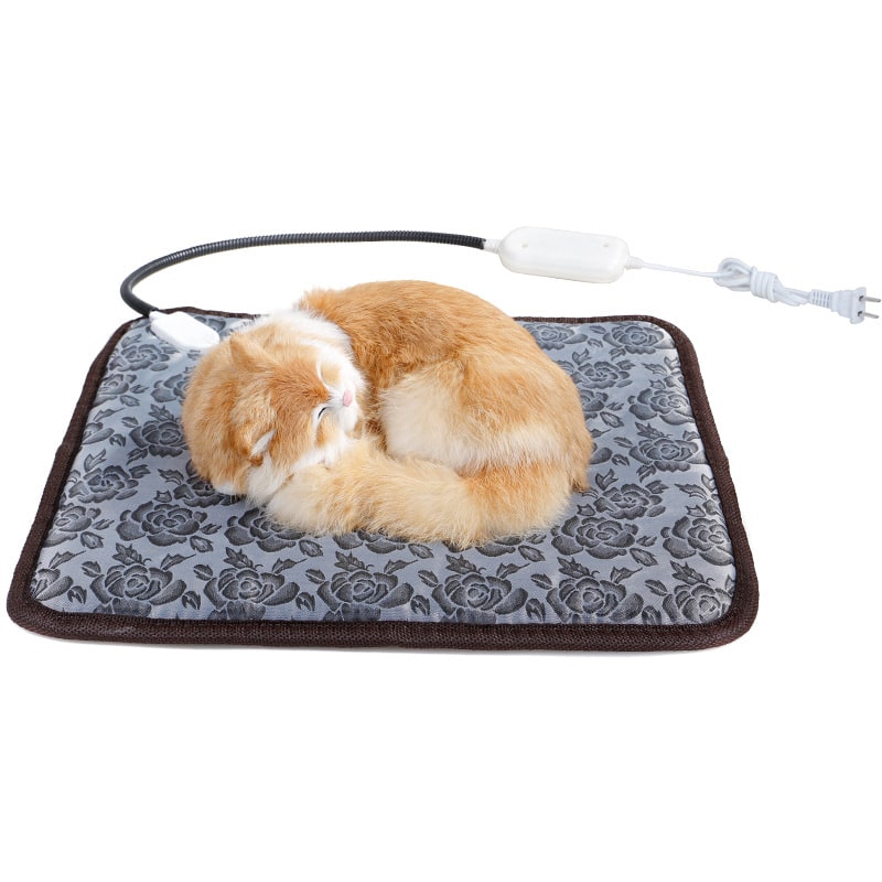 Pet Heating Pad and Electric Dog Cat with Waterproof Cord Protector and Temperature Control - Image 1