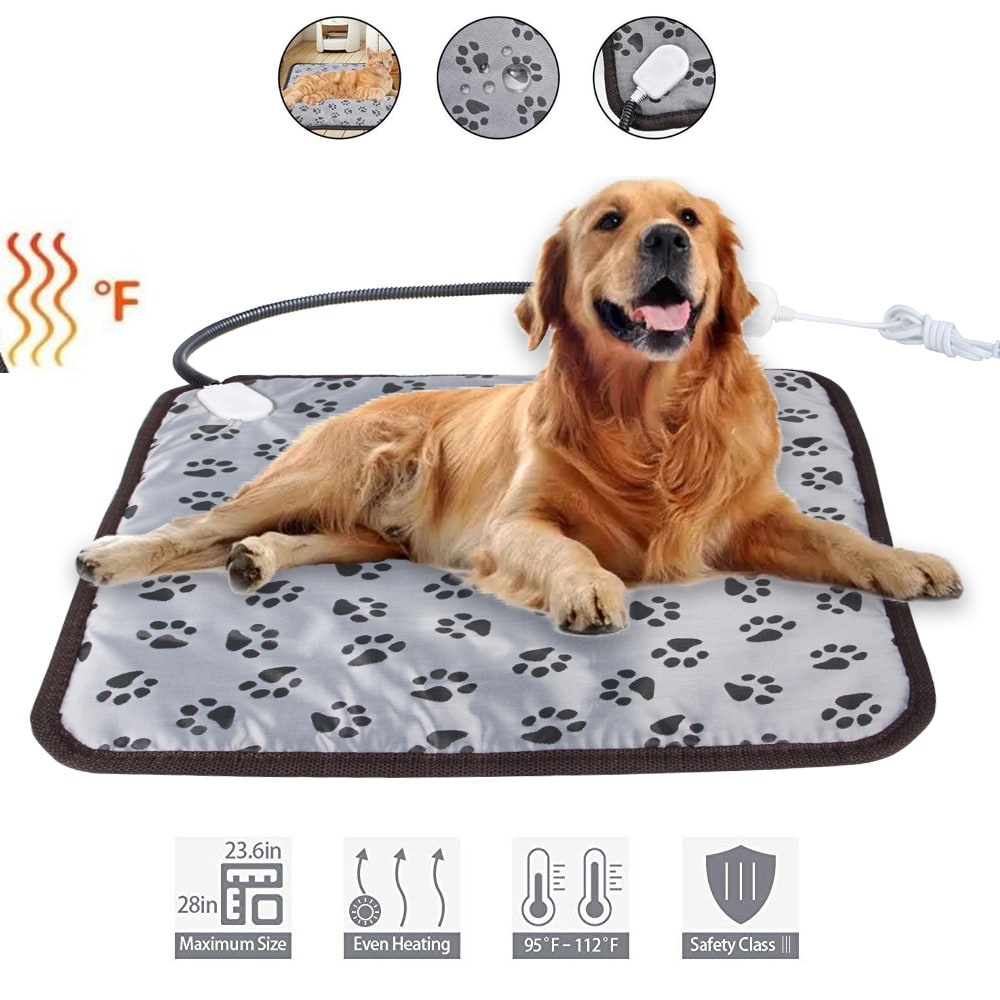 Pet Heating Pad and Electric Dog Cat with Waterproof Cord Protector and Temperature Control - Image 10