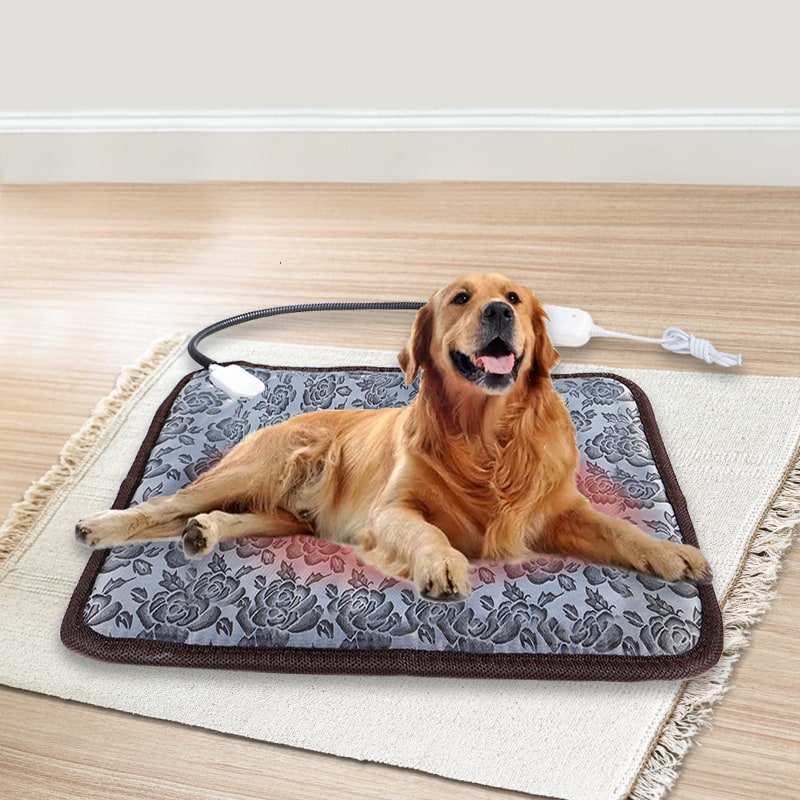 Pet Heating Pad and Electric Dog Cat with Waterproof Cord Protector and Temperature Control - Image 11