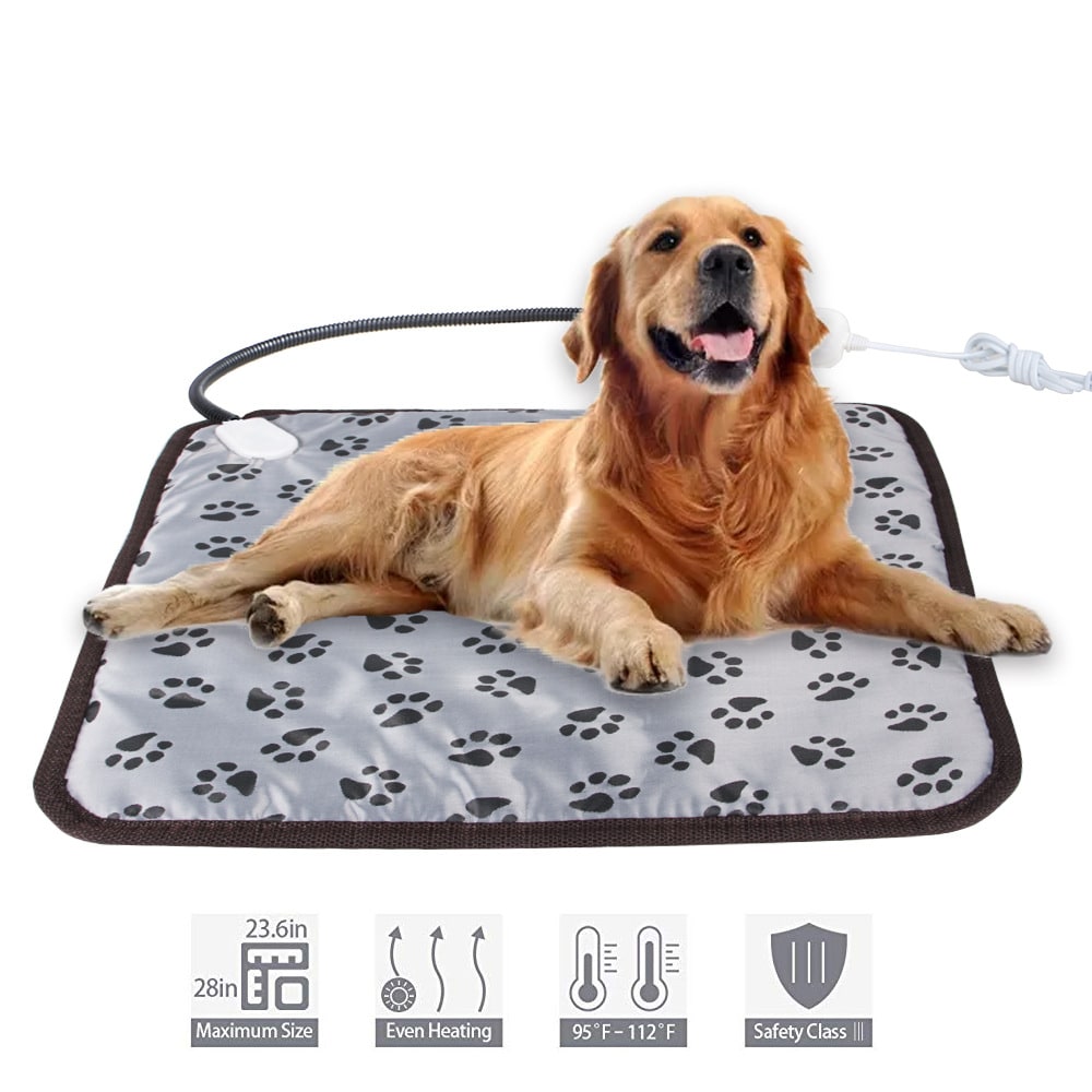 Pet Heating Pad and Electric Dog Cat with Waterproof Cord Protector and Temperature Control - Image 5