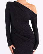 Sparkling Maxi Dress for Women – Elegant Long Evening Dress for Parties, Events and Special Occasions