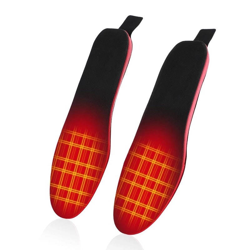 Plantar Fascia High Arch Support Custom Orthotic Heated Insoles with Remote Control - Image 1