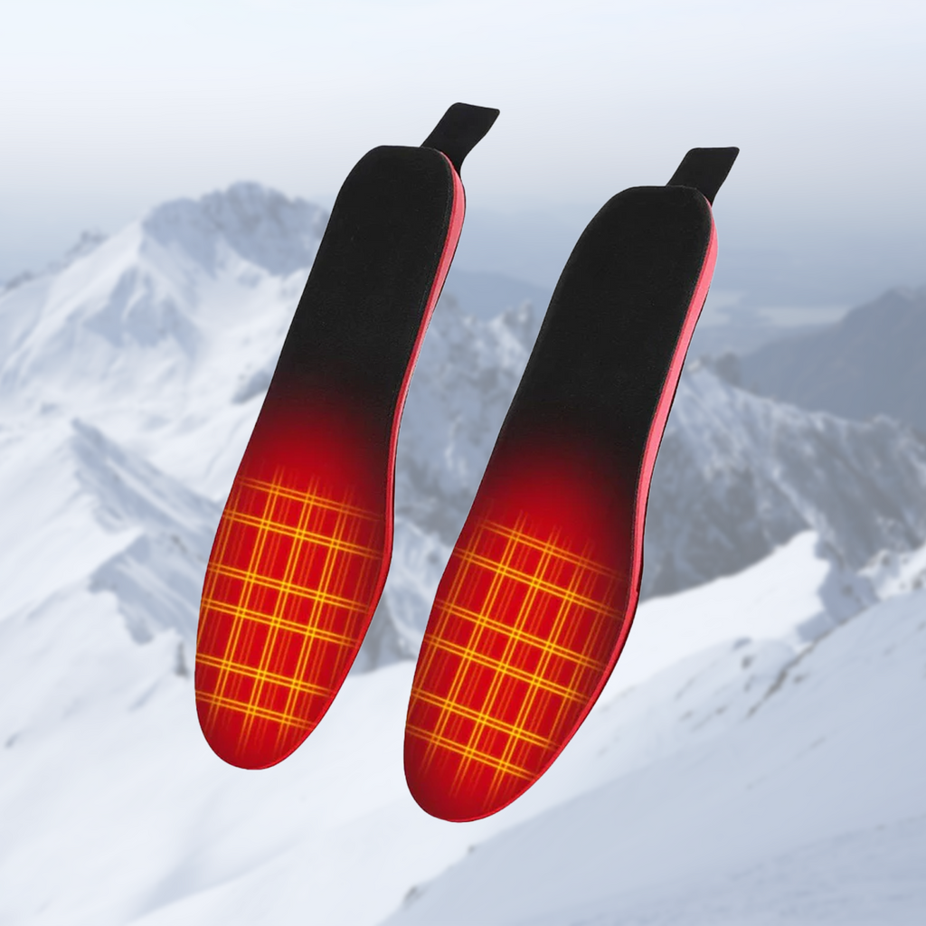 Plantar Fascia High Arch Support Custom Orthotic Heated Insoles with Remote Control - Image 6