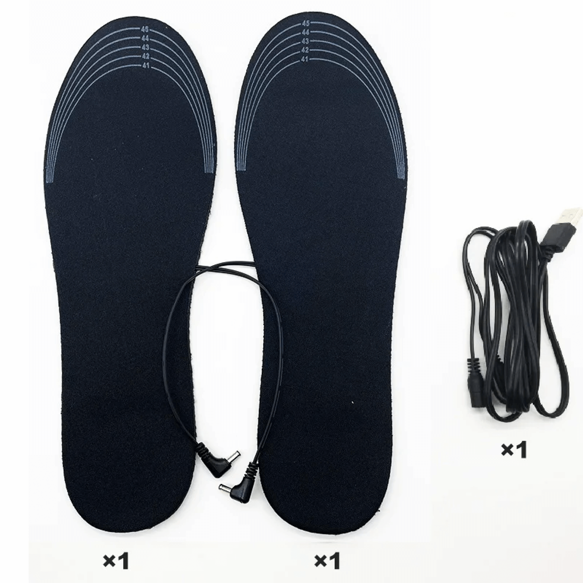 Plantar Fascia Insoles with High Arch Support and USB Heated for Winter Warmth - Image 10
