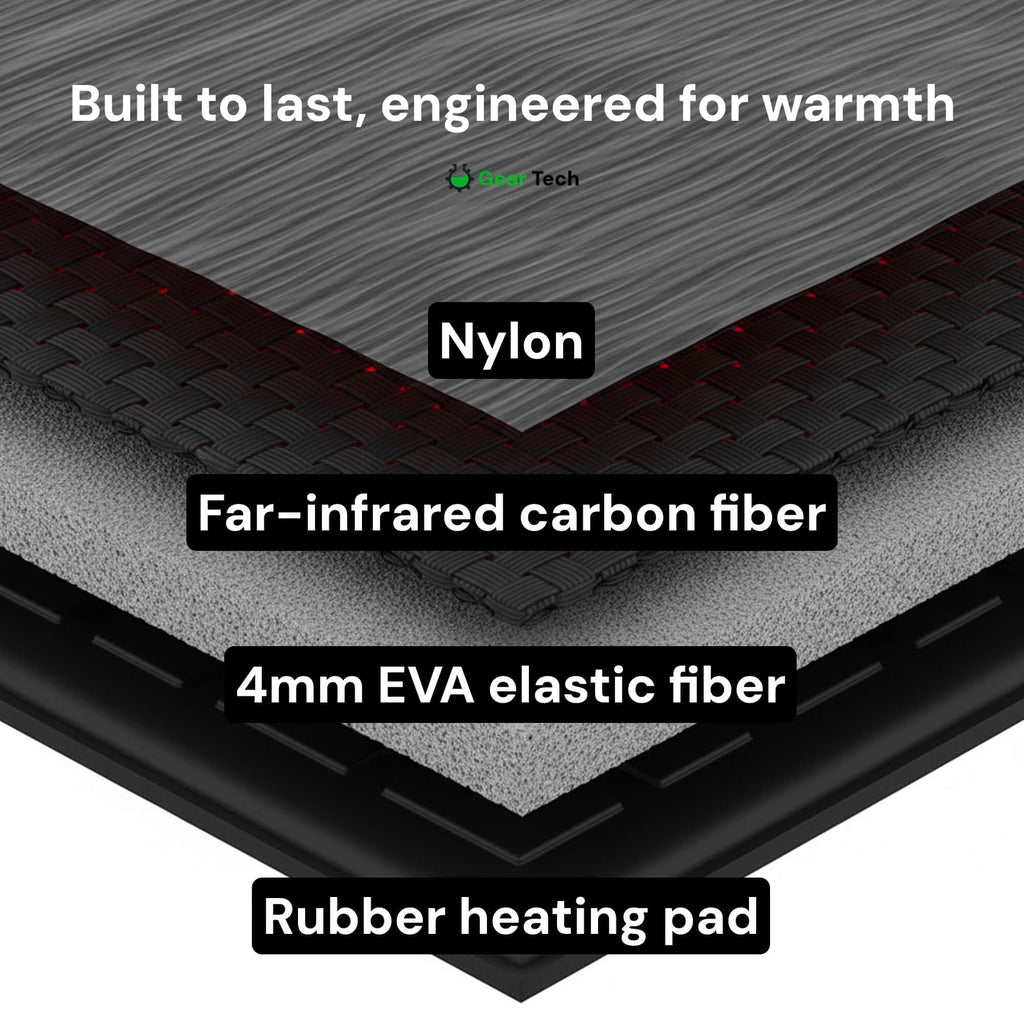 Plantar Fascia Insoles with High Arch Support and USB Heated for Winter Warmth - Image 7