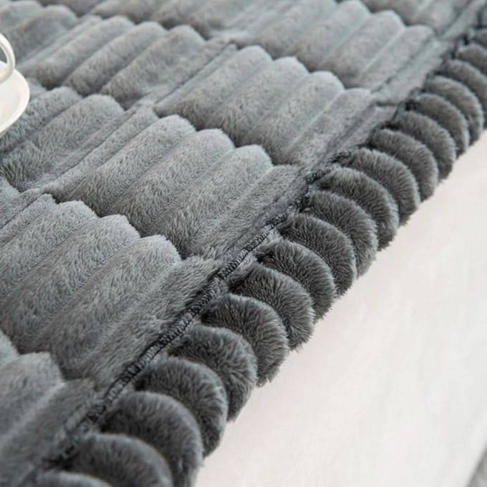 Plush Sofa Couch Cover with Non-Slip Backing for Seat and Cushion Protection - Image 8