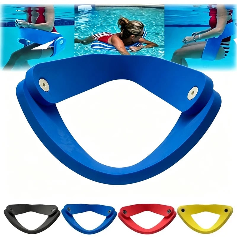 Pool Float Saddle with Adjustable Pivot Hinge and Flexible Foam Design - Image 1