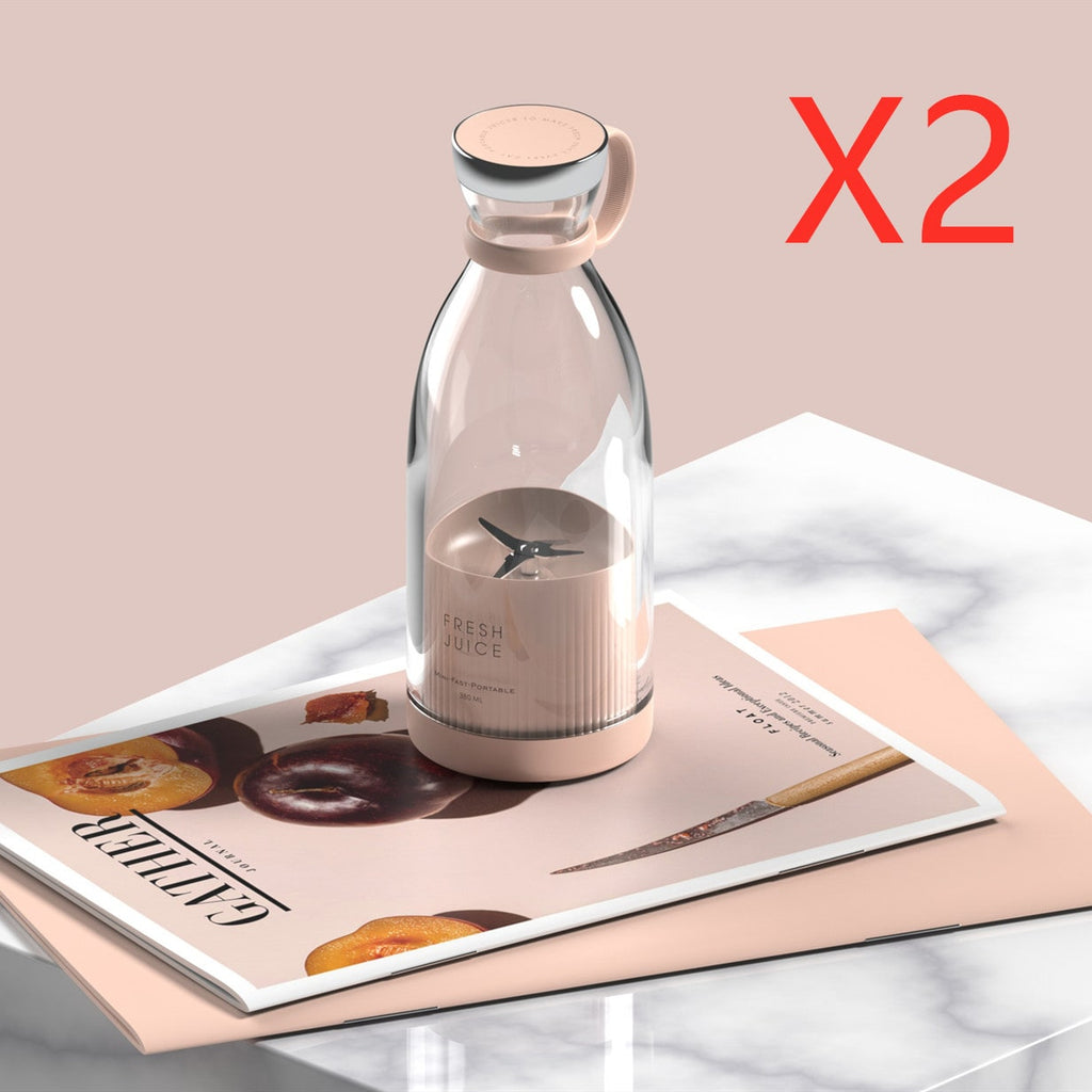 Portable Blender Bottle Personal with USB Rechargeable Base and Stainless Steel Blades - Image 20