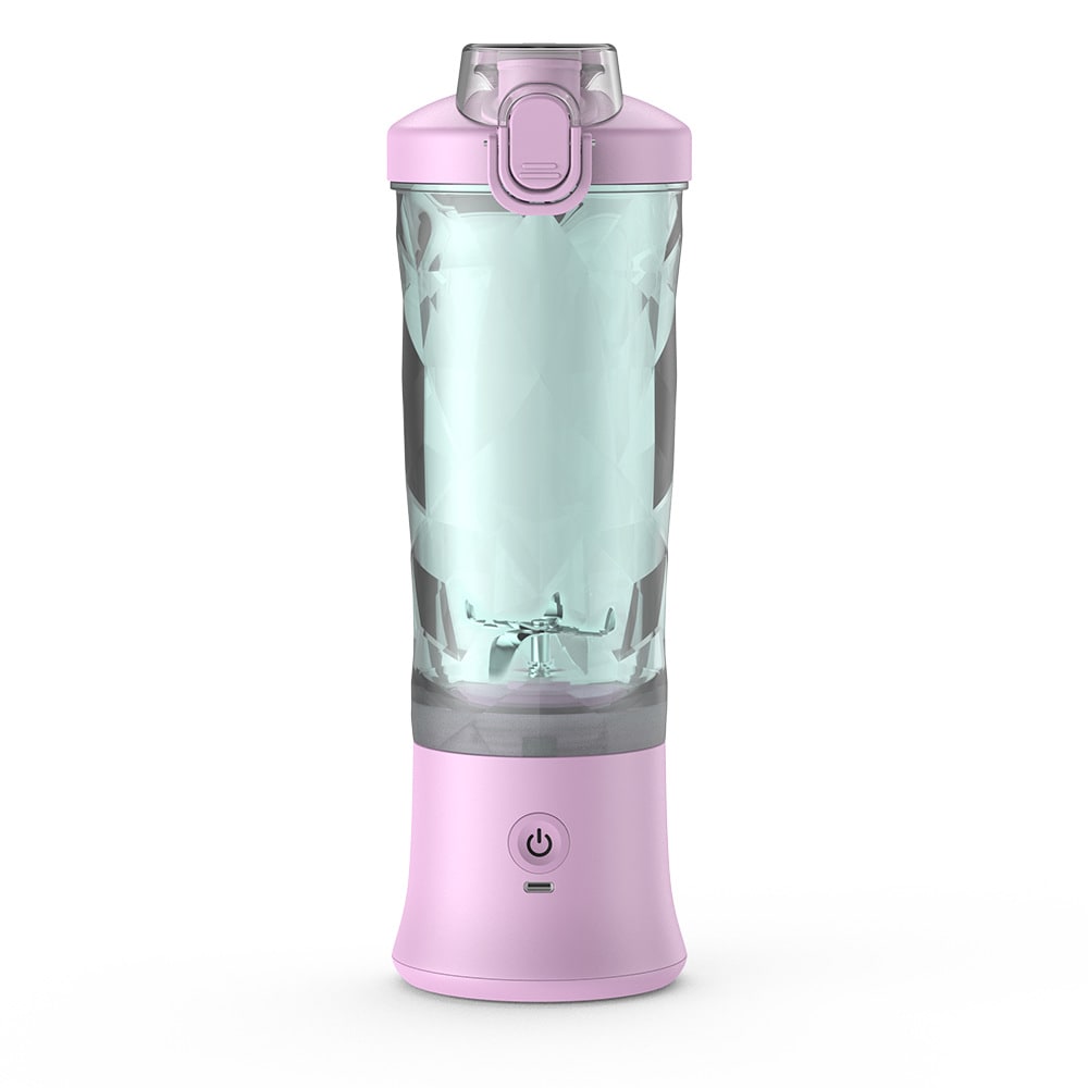 Portable Blender with 6-Blade Design Usb-C Charging and Faceted Cup for Smoothies Mini - Image 1
