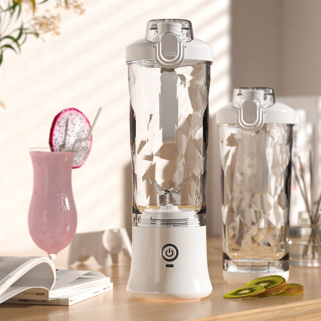 Portable Blender with 6-Blade Design Usb-C Charging and Faceted Cup for Smoothies Mini - Image 14