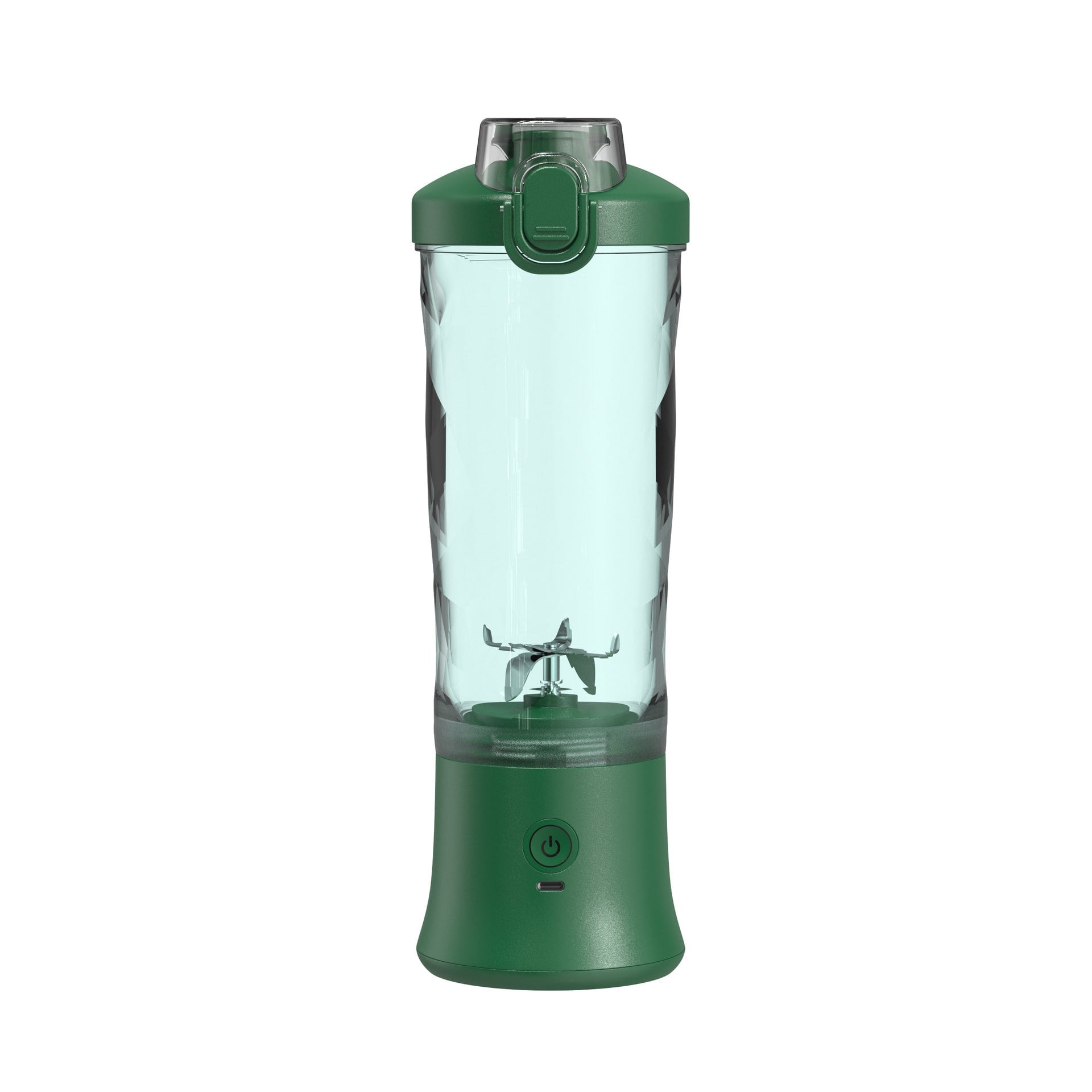 Portable Blender with 6-Blade Design Usb-C Charging and Faceted Cup for Smoothies Mini - Image 25