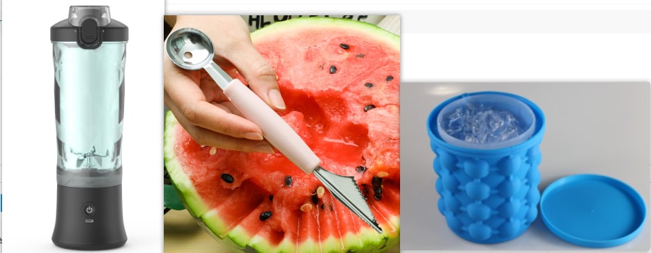 Portable Blender with 6-Blade Design Usb-C Charging and Faceted Cup for Smoothies Mini - Image 3