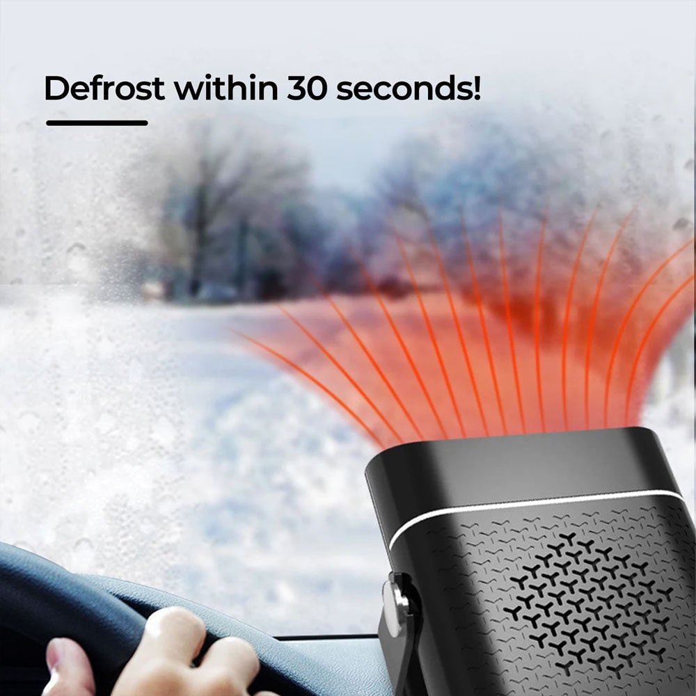 Portable Car Heater 12v Auto Vehicle with Dashboard Mount and Defroster - Image 2