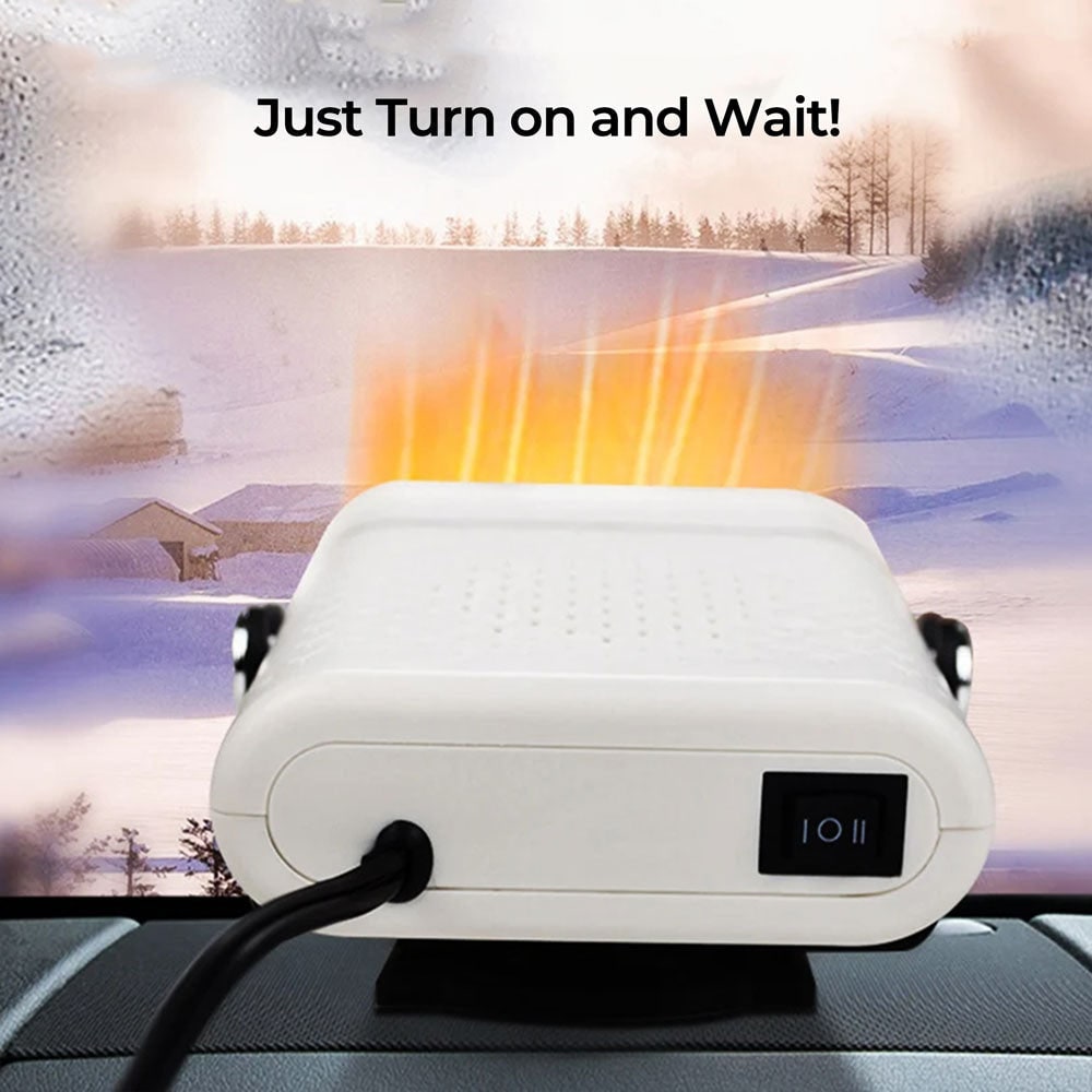 Portable Car Heater 12v Auto Vehicle with Dashboard Mount and Defroster - Image 4