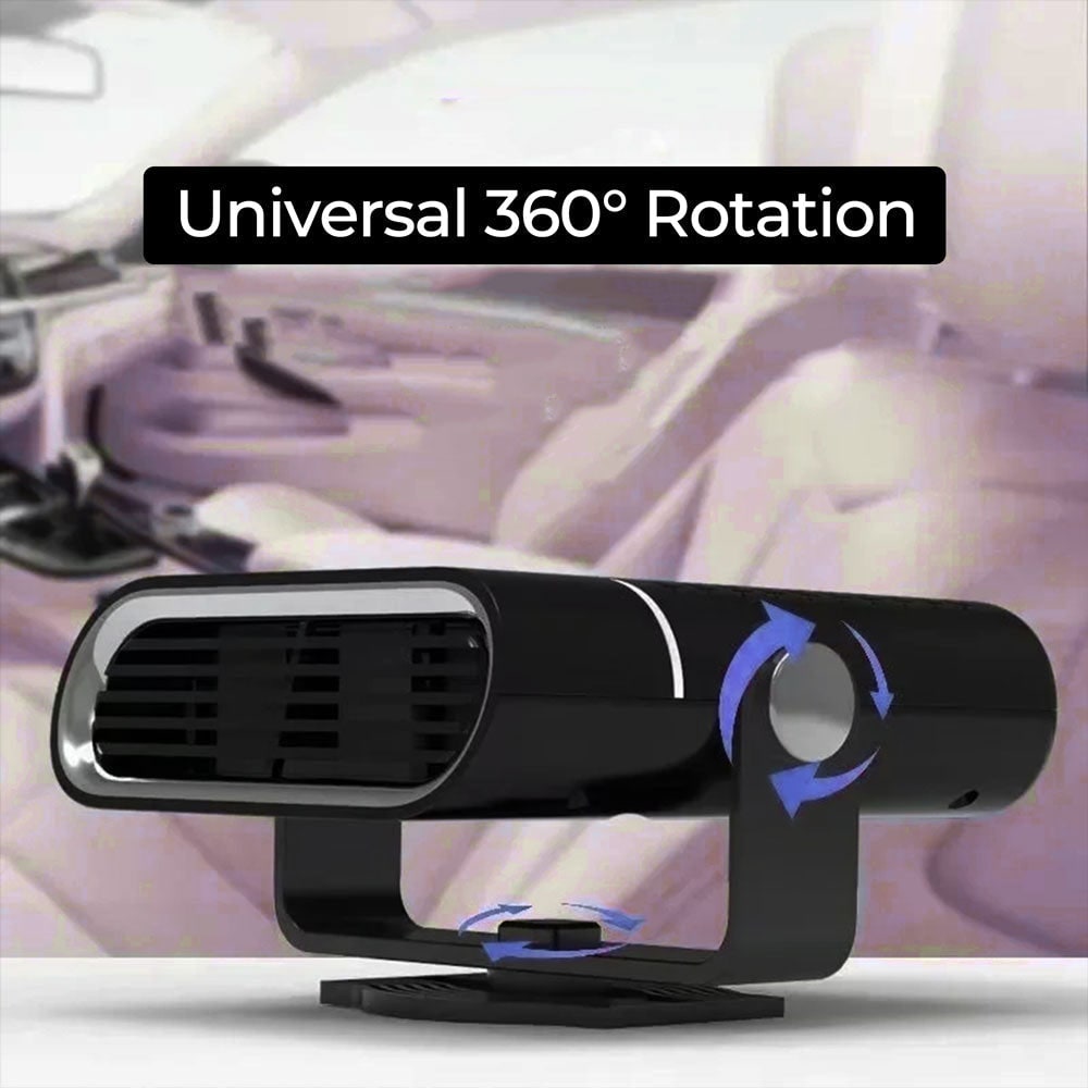 Portable Car Heater 12v Auto Vehicle with Dashboard Mount and Defroster - Image 7