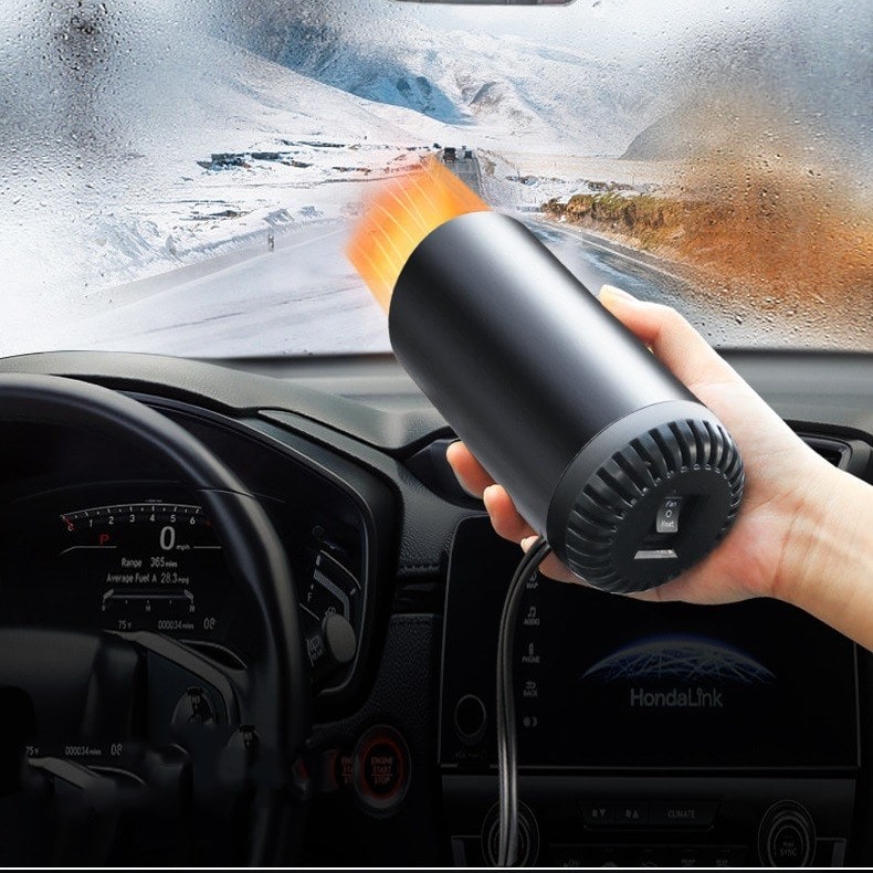 Portable Car Heater and Auto Defroster 12v Plug in Fan and Heat Settings for Vehicle Windshield - Image 4