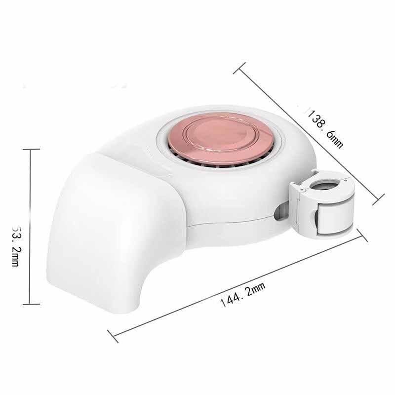 Portable Car Heater with 12v Cigarette Lighter Plug Windshield Defogger Fan and Dashboard Mount - Image 2