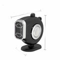 Portable Car Heater with 12v Cigarette Lighter Plug Windshield Defogger Fan and Dashboard Mount - Image 8
