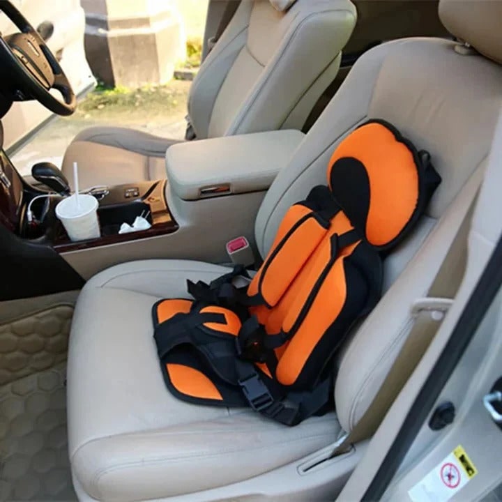 Portable Car Seat Padded Travel Child Harness Breathable Mesh Adjustable - Image 7